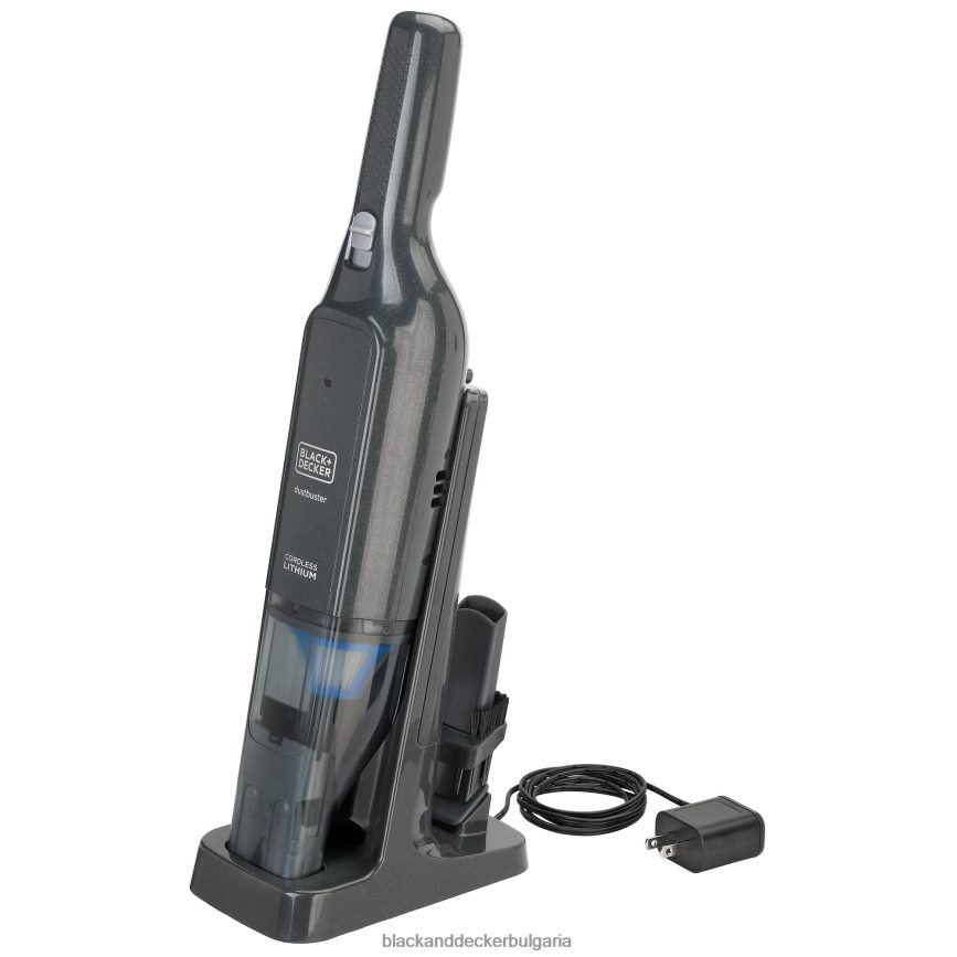 почистване бг BLACK+DECKER dustbuster безжична ръчна прахосмукачка advancedclean slim със зарядно устройство филтър и четка инструмент за процепи V8R6ZD12