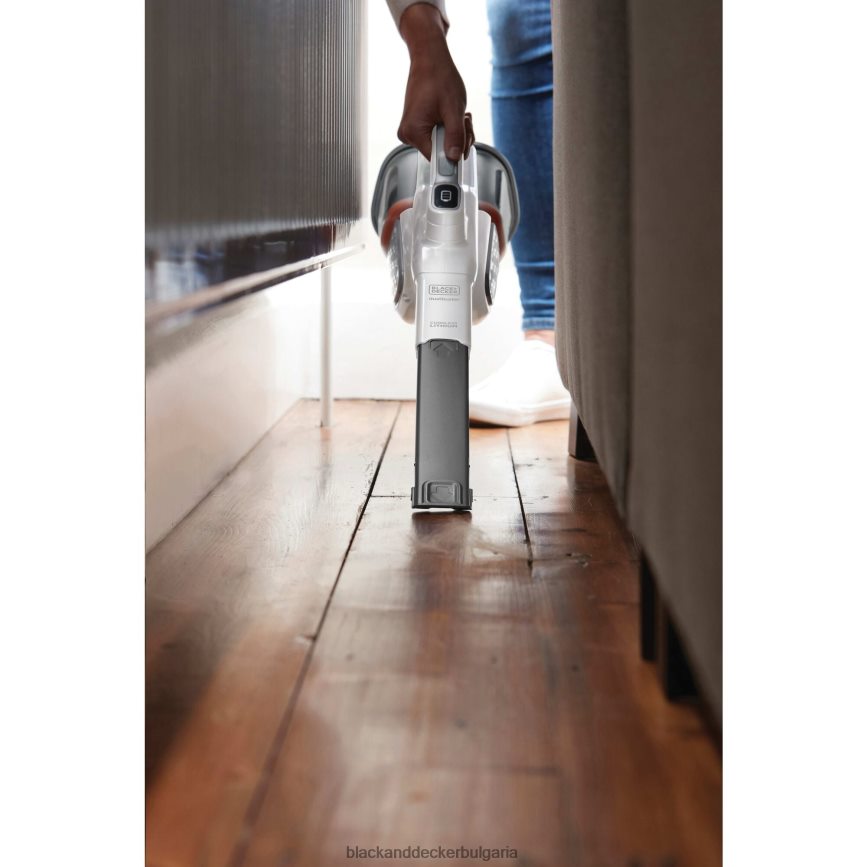 почистване бг BLACK+DECKER dustbuster ръчна вакуумна безжична прахосмукачка advancedclean white V8R6ZD33