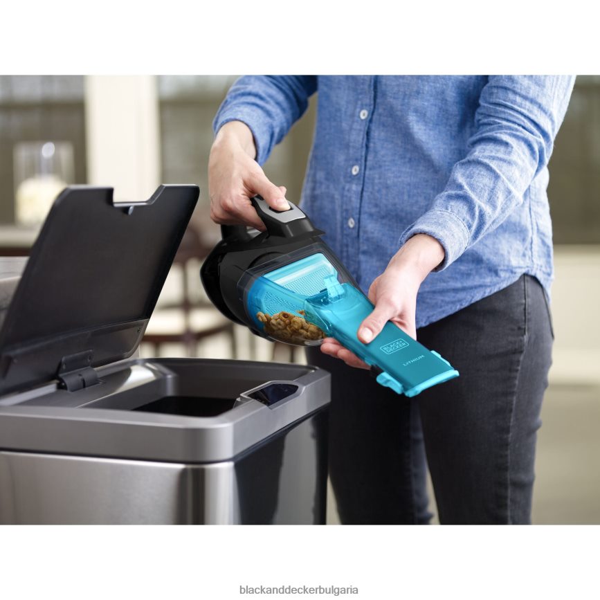 почистване бг BLACK+DECKER dustbuster detailer безжична ръчна прахосмукачка V8R6ZD19