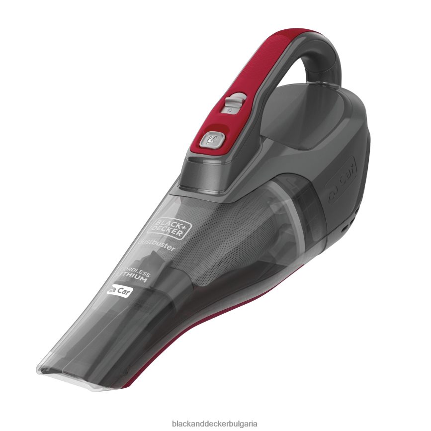 почистване бг BLACK+DECKER dustbuster quickclean безжична ръчна прахосмукачка за кола с моторизирана четка за тапицерия V8R6ZD2