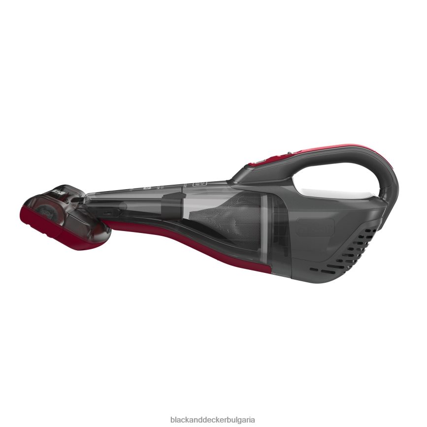 почистване бг BLACK+DECKER dustbuster quickclean безжична ръчна прахосмукачка за кола с моторизирана четка за тапицерия V8R6ZD2