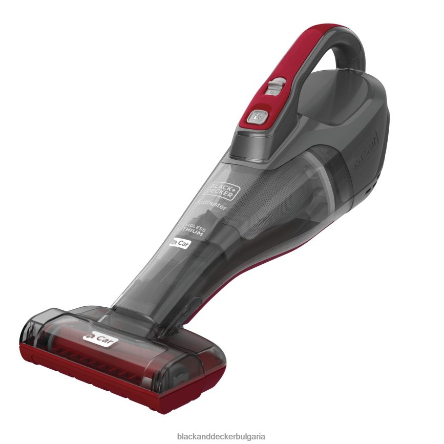 почистване бг BLACK+DECKER dustbuster quickclean безжична ръчна прахосмукачка за кола с моторизирана четка за тапицерия V8R6ZD2
