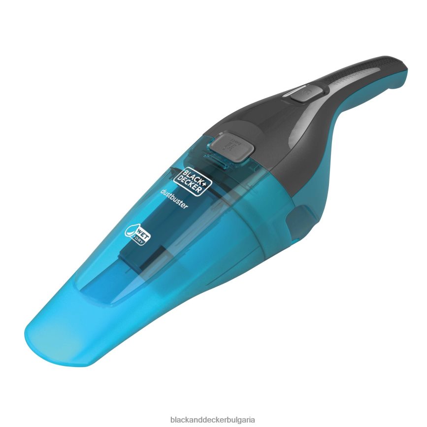почистване бг BLACK+DECKER dustbuster quickclean безжична ръчна прахосмукачка за мокро/сухо тюркоаз V8R6ZD61
