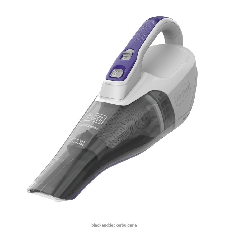 почистване бг BLACK+DECKER безжична ръчна прахосмукачка dustbuster quickclean pet V8R6ZD50