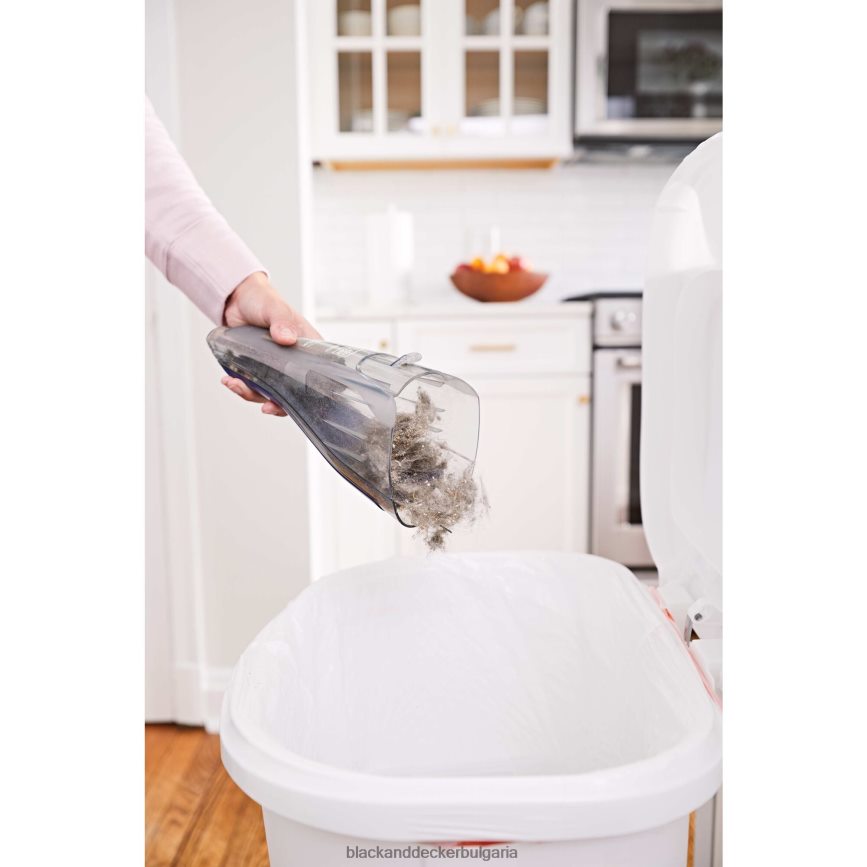 почистване бг BLACK+DECKER безжична ръчна прахосмукачка dustbuster quickclean pet V8R6ZD50