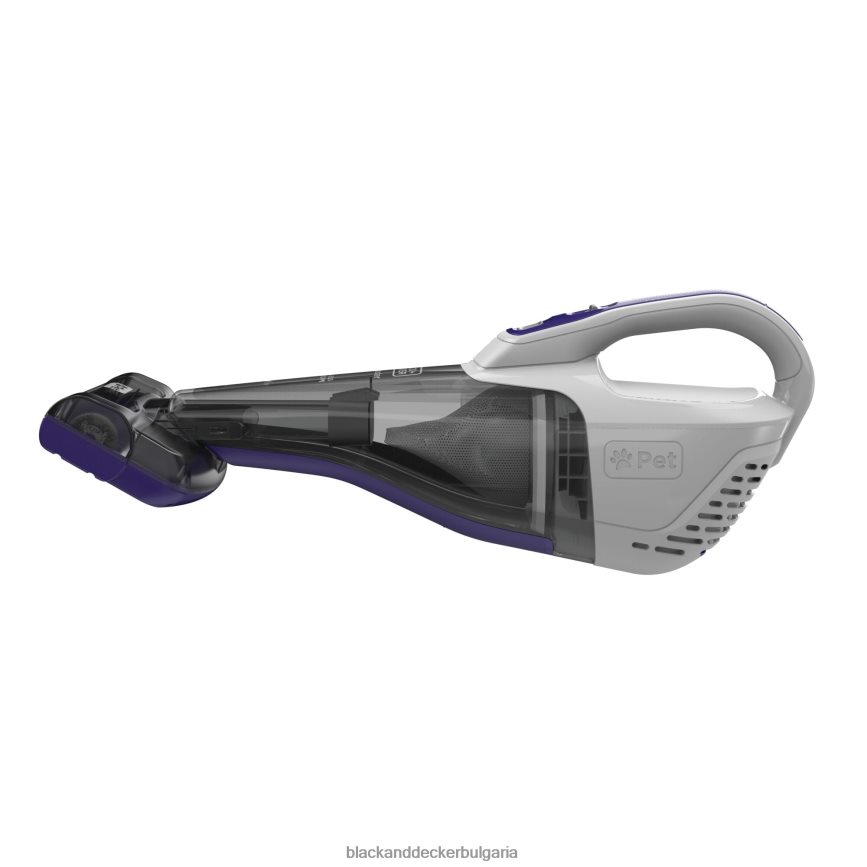 почистване бг BLACK+DECKER безжична ръчна прахосмукачка dustbuster quickclean pet V8R6ZD50