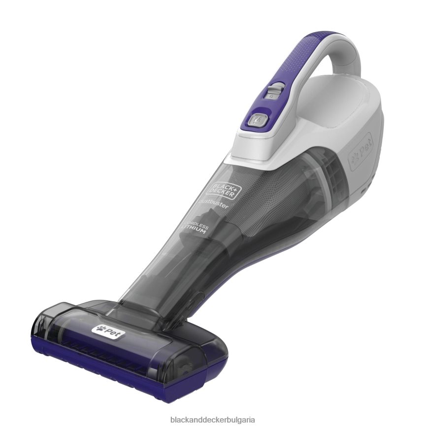 почистване бг BLACK+DECKER безжична ръчна прахосмукачка dustbuster quickclean pet V8R6ZD50