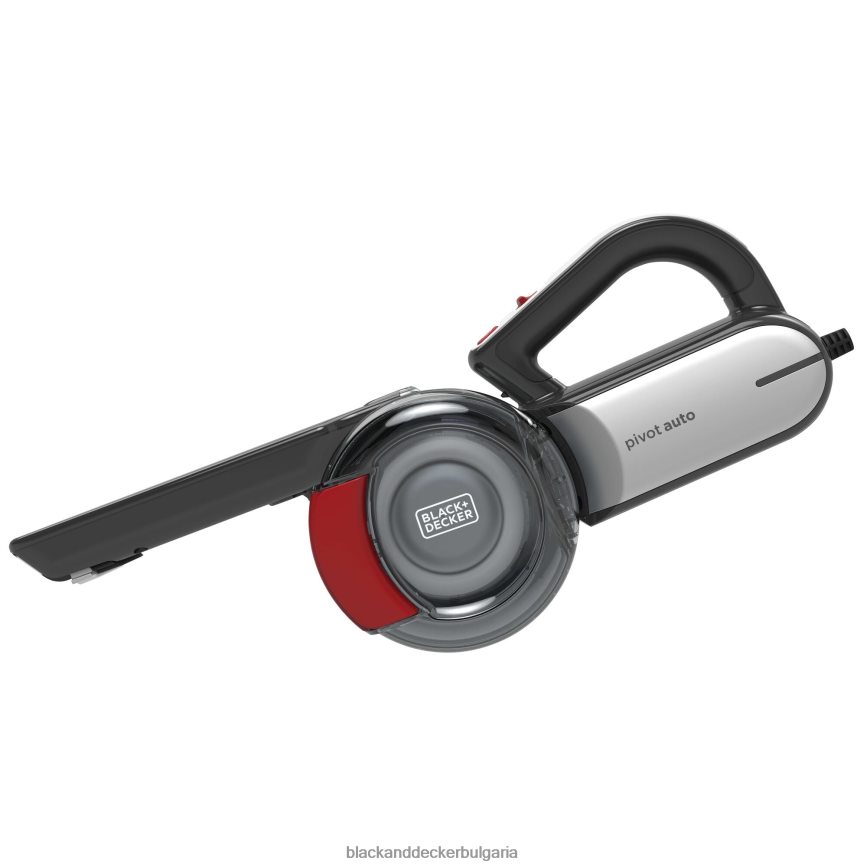 почистване бг BLACK+DECKER pivot vac 12v max dc ръчен вакуум за кола черен V8R6ZD47