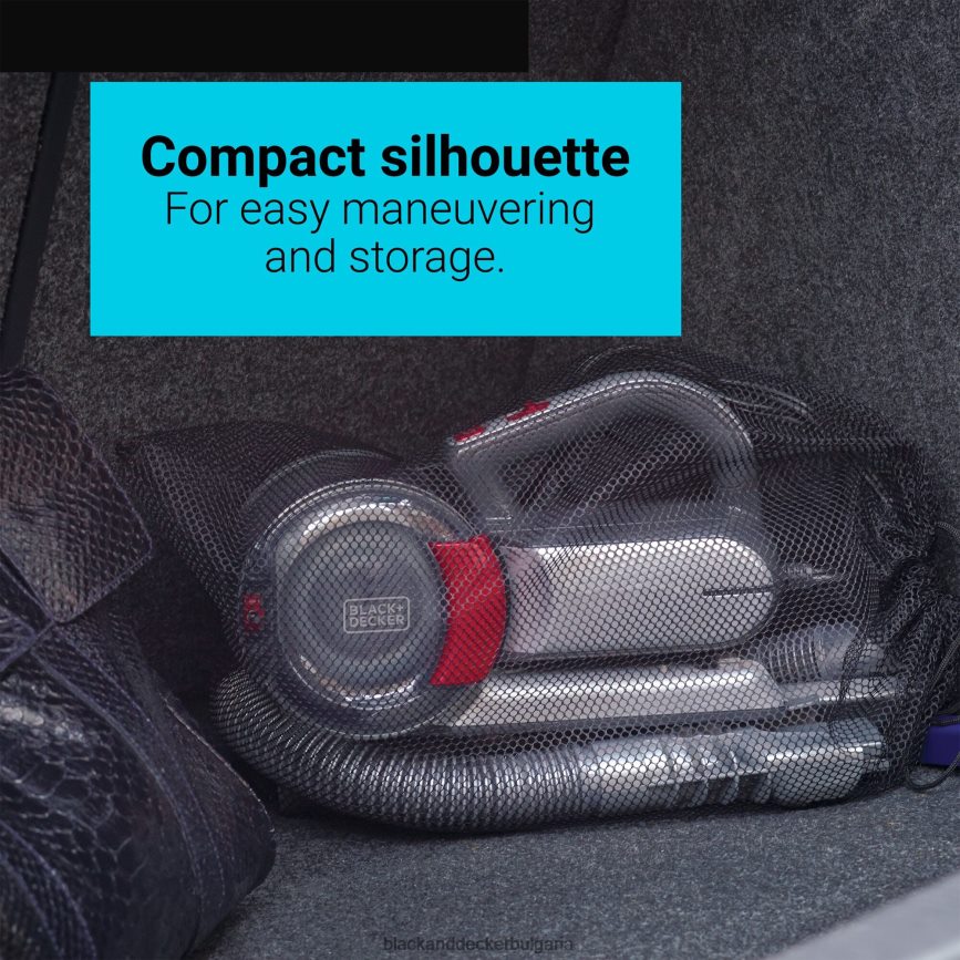 почистване бг BLACK+DECKER pivot vac 12v max dc ръчен вакуум за кола черен V8R6ZD47