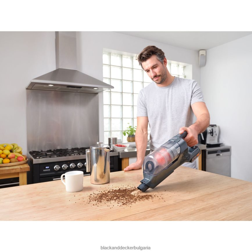 почистване бг BLACK+DECKER powerseries 20v макс безжичен комплект за прахосмукачка V8R6ZD93