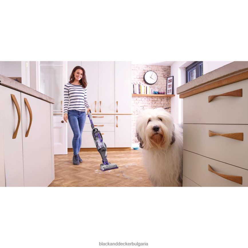 почистване бг BLACK+DECKER безжична прахосмукачка powerseries pro pet V8R6ZD97