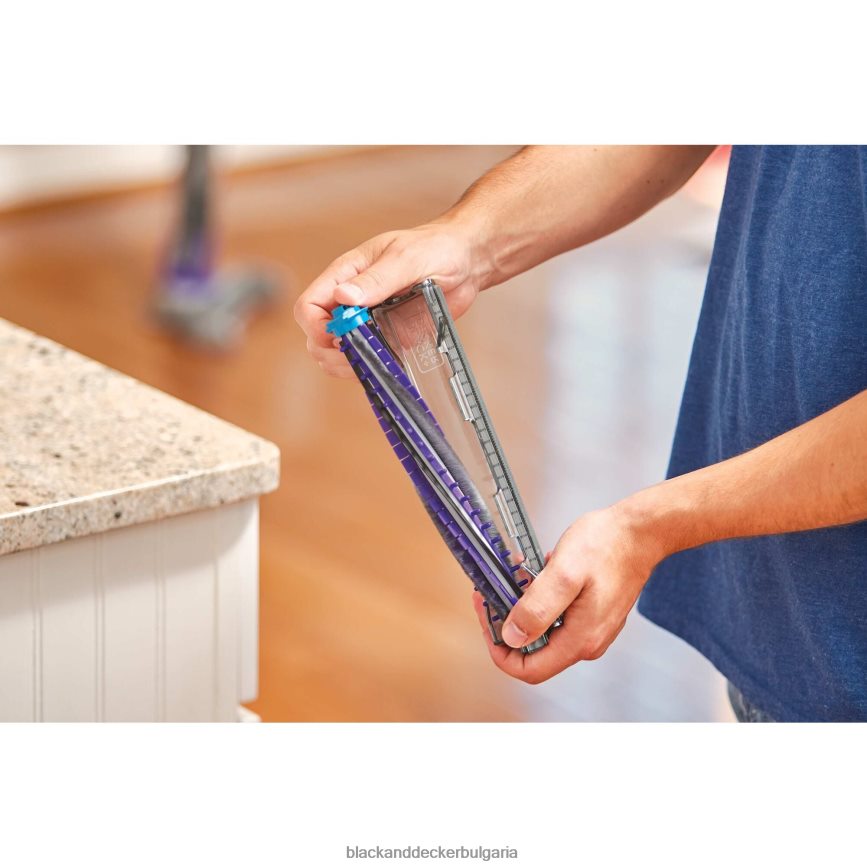 почистване бг BLACK+DECKER безжична прахосмукачка за домашни любимци и ръчна прахосмукачка със smartech V8R6ZD68