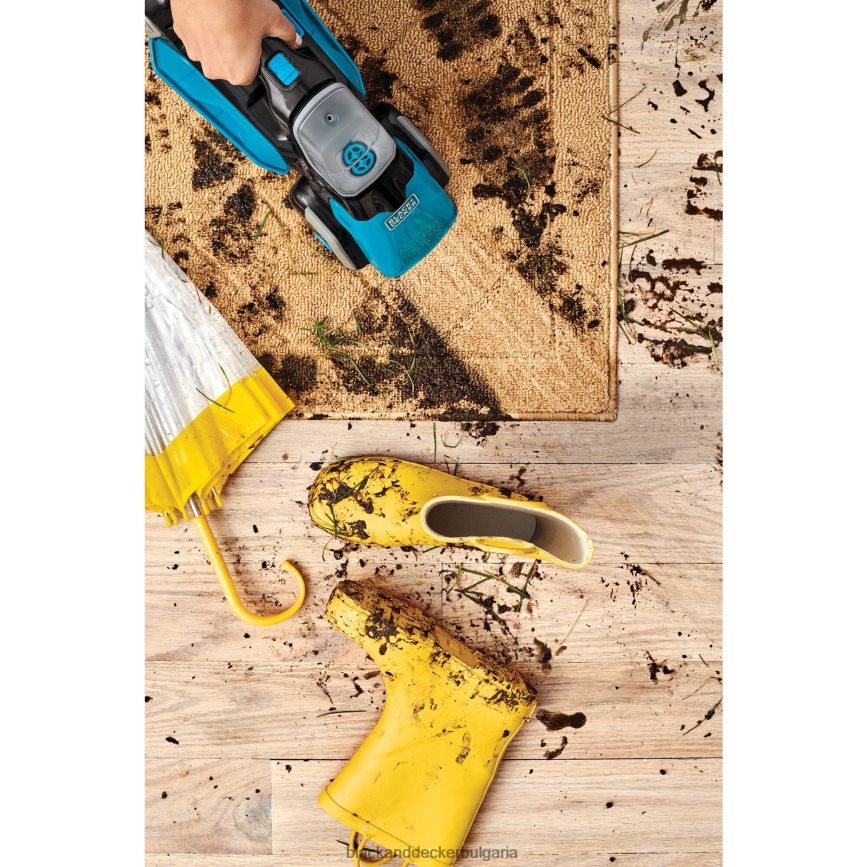 почистване бг BLACK+DECKER spillbuster преносим уред за почистване на килими безжичен уред за почистване на разливи и петна V8R6ZD62