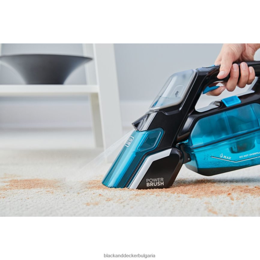 почистване бг BLACK+DECKER spillbuster преносим уред за почистване на килими безжичен уред за почистване на разливи и петна V8R6ZD62