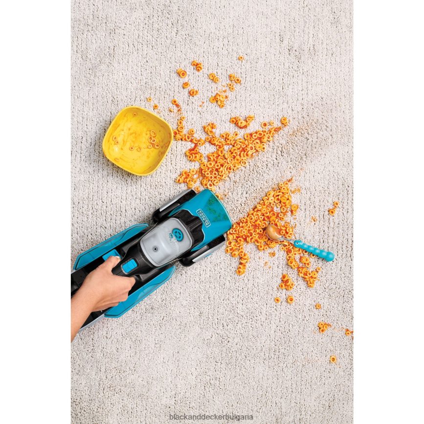 почистване бг BLACK+DECKER spillbuster преносим уред за почистване на килими безжичен уред за почистване на разливи и петна V8R6ZD62