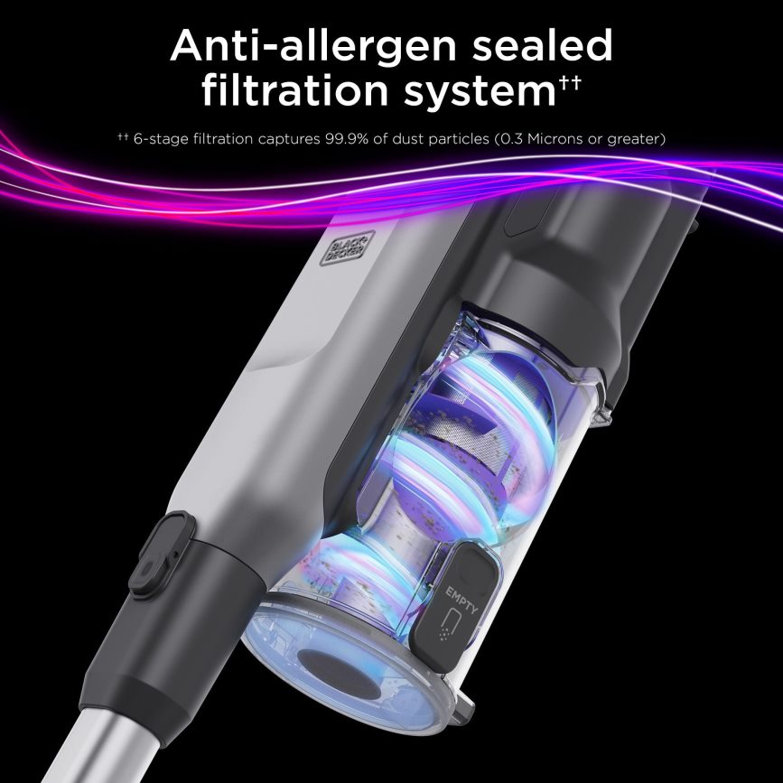 почистване бг BLACK+DECKER summitseries изберете безжична прахосмукачка домашен любимец V8R6ZD88