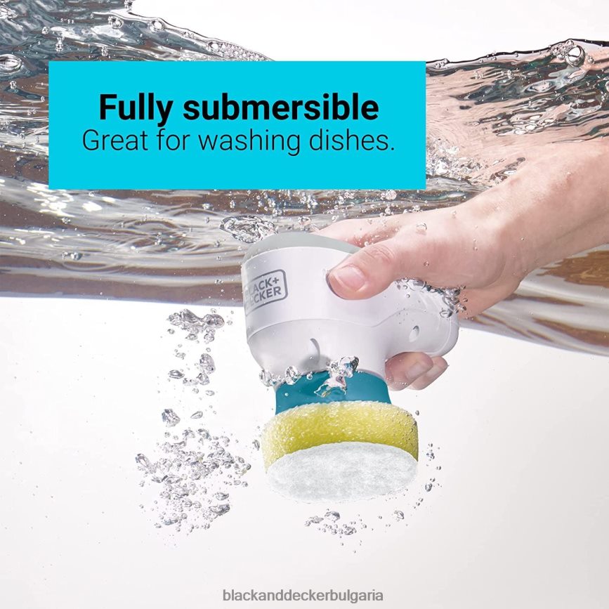 почистване бг BLACK+DECKER grimebuster мощна скрубер четка V8R6ZD115