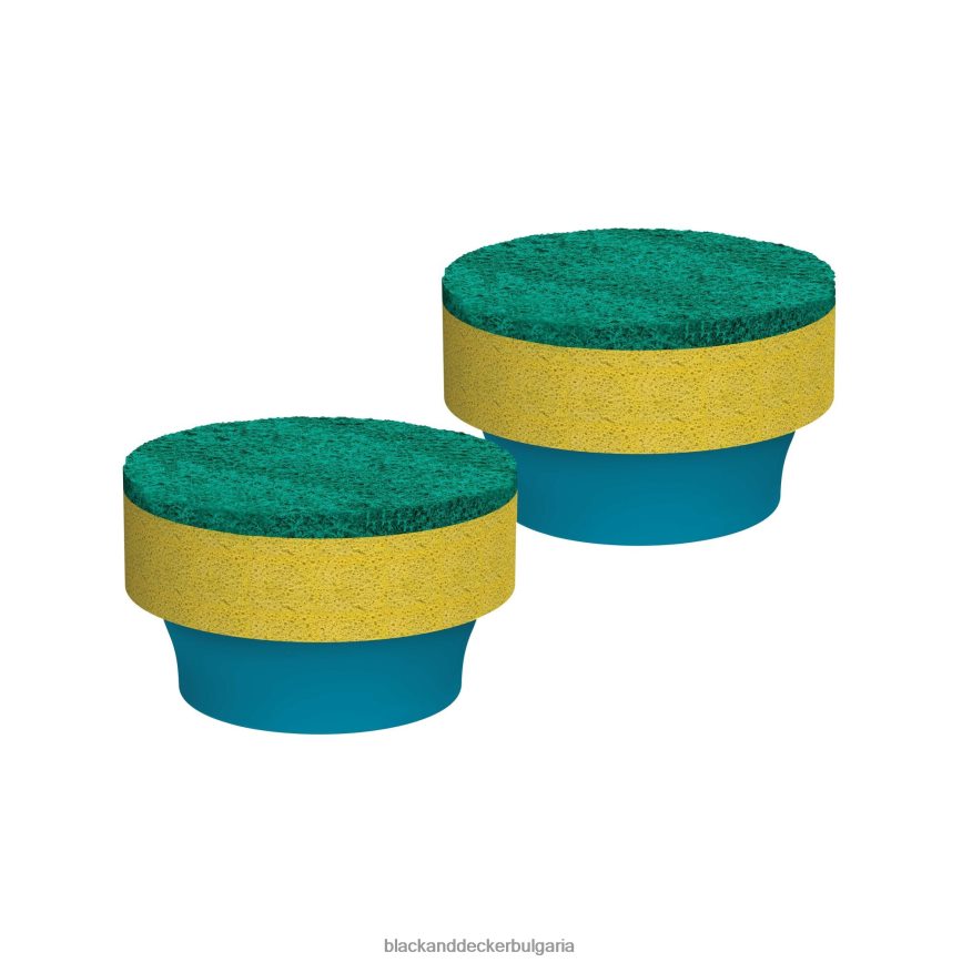 почистване бг BLACK+DECKER grimebuster резервна подложка/гъба тежък режим V8R6ZD121