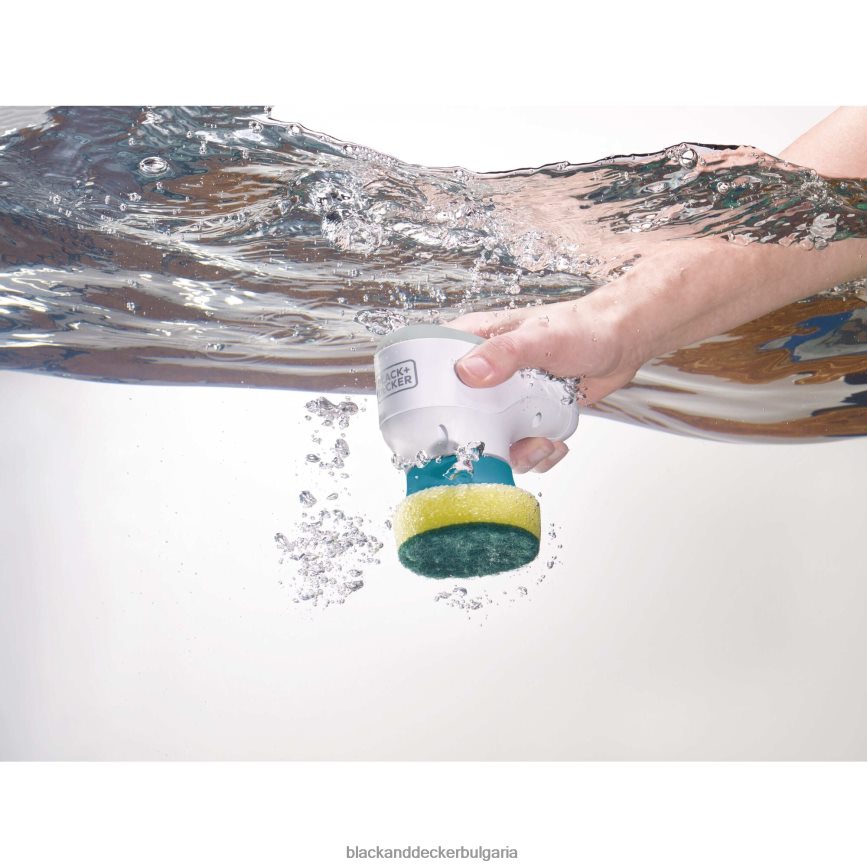 почистване бг BLACK+DECKER grimebuster резервна подложка/гъба тежък режим V8R6ZD121