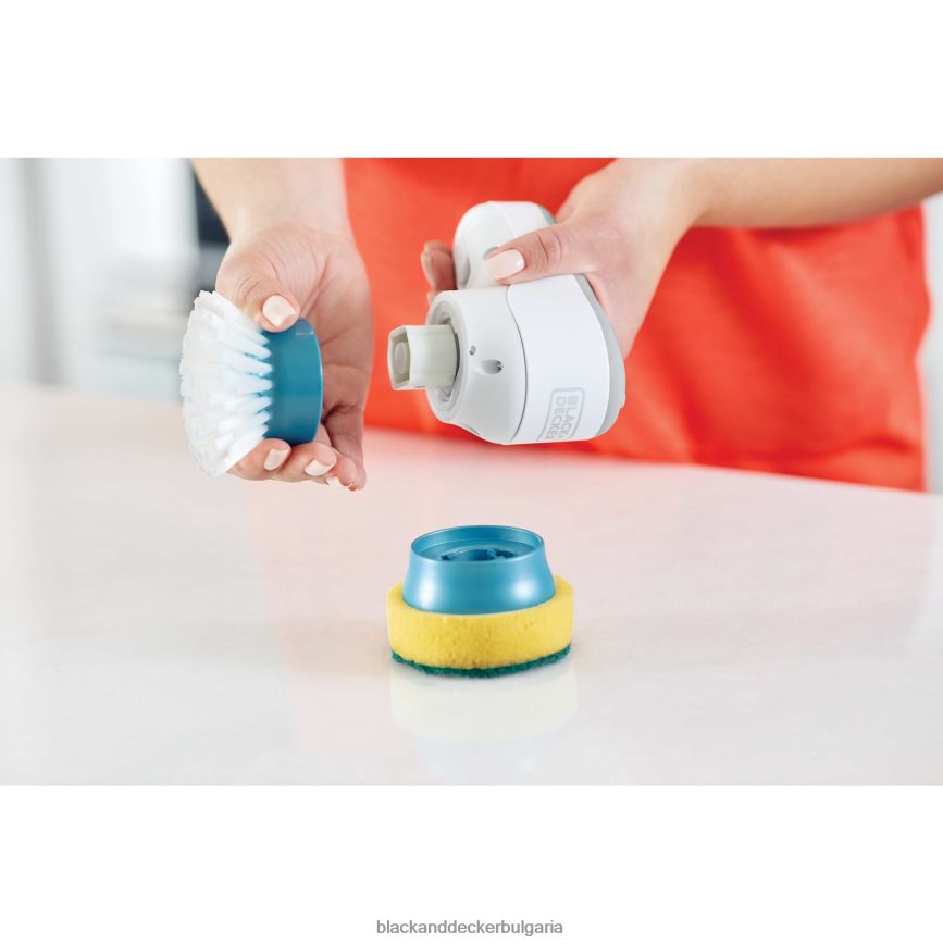 почистване бг BLACK+DECKER grimebuster резервна подложка/гъба тежък режим V8R6ZD121